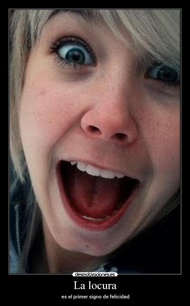 carteles locura nometientes intruders este cartel mira desde perfil dospuntosde desmotivaciones