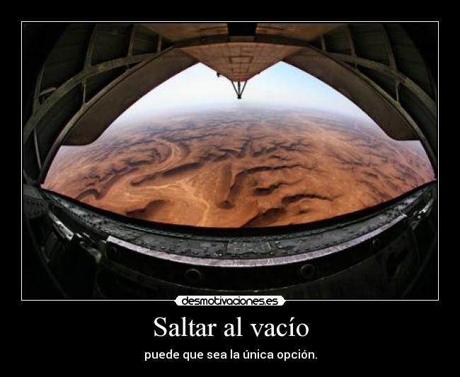 Saltar al vacío - 