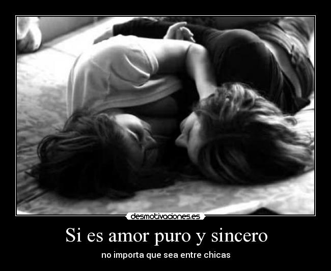 Si es amor puro y sincero -
