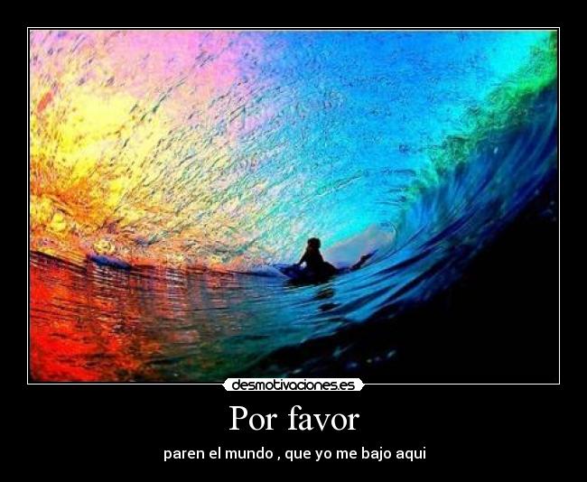 Por favor -