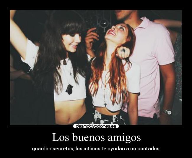 Los buenos amigos -