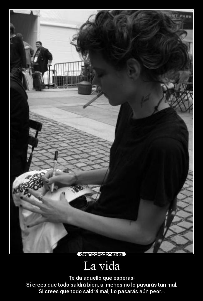 La vida -