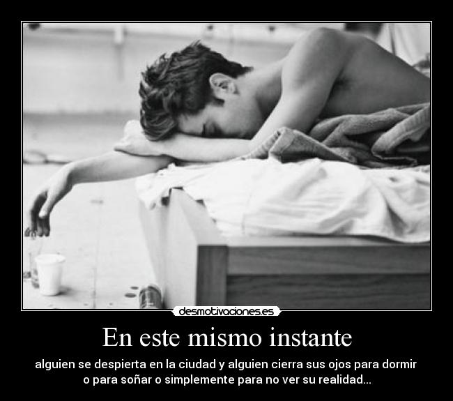 En este mismo instante -