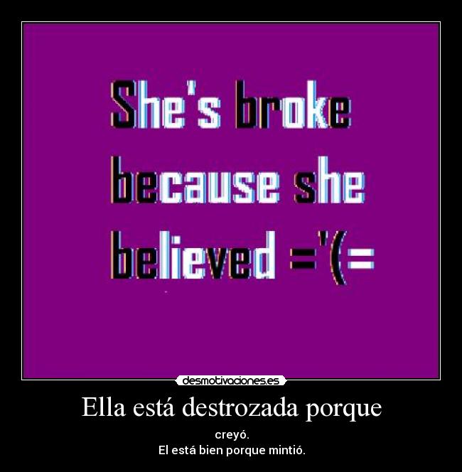 carteles mentir creer desmotivaciones