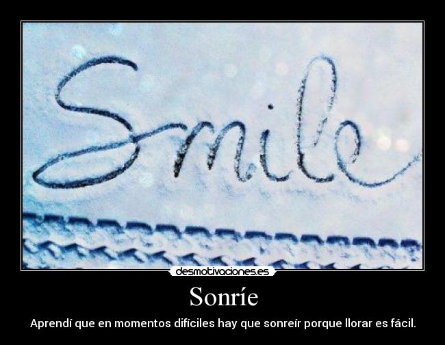 Sonríe -