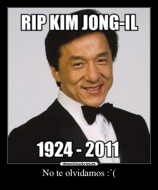 No te olvidamos :´( -