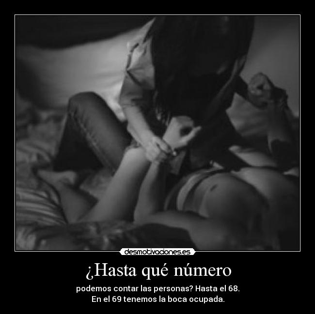 ¿Hasta qué número - 