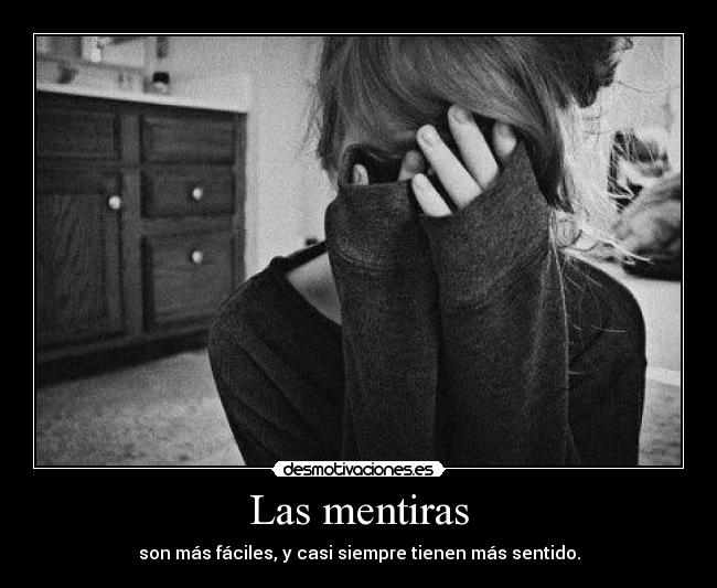 Las mentiras -