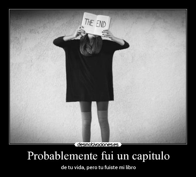 Probablemente fui un capitulo -
