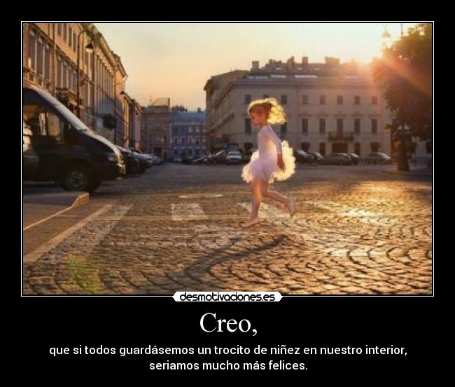 Creo, -