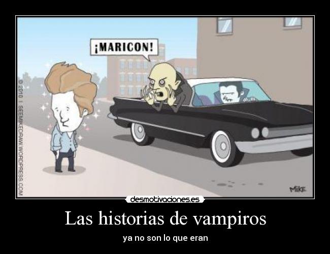 Las historias de vampiros - ya no son lo que eran