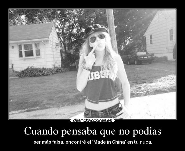 Cuando pensaba que no podías - 