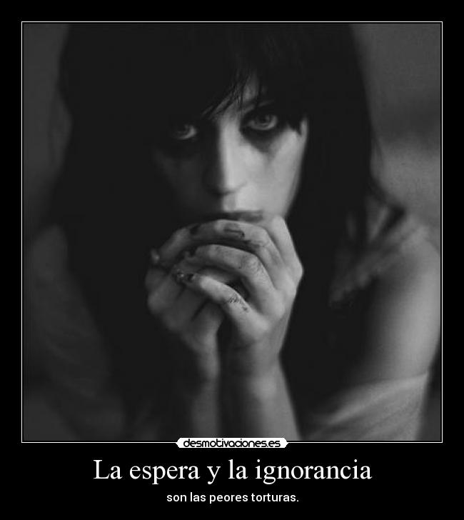 La espera y la ignorancia - 