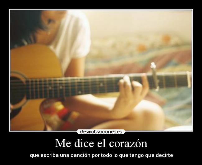 Me dice el corazón - 