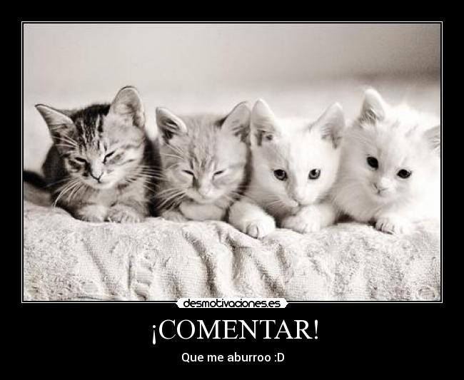 ¡COMENTAR! -