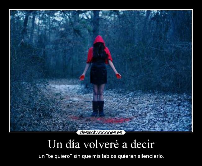 Un día volveré a decir -