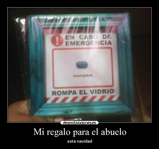 Mi regalo para el abuelo - esta navidad