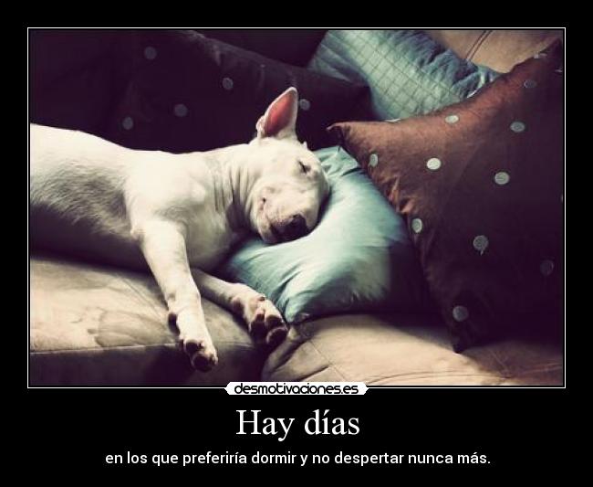 Hay días -