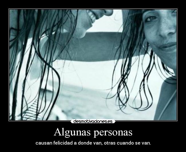 Algunas personas -