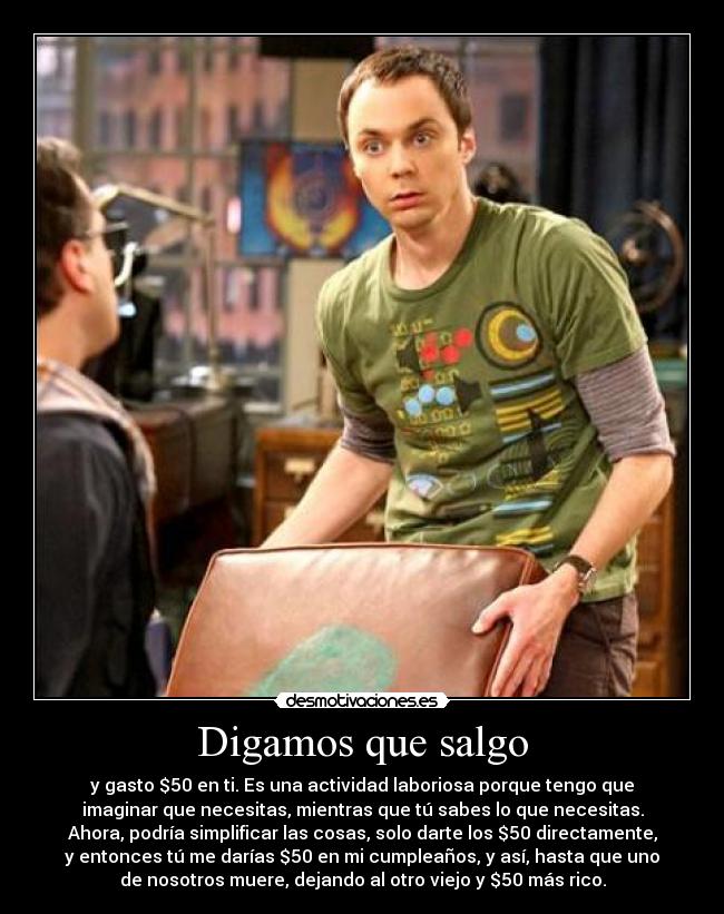 carteles sheldon cooper desmotivaciones