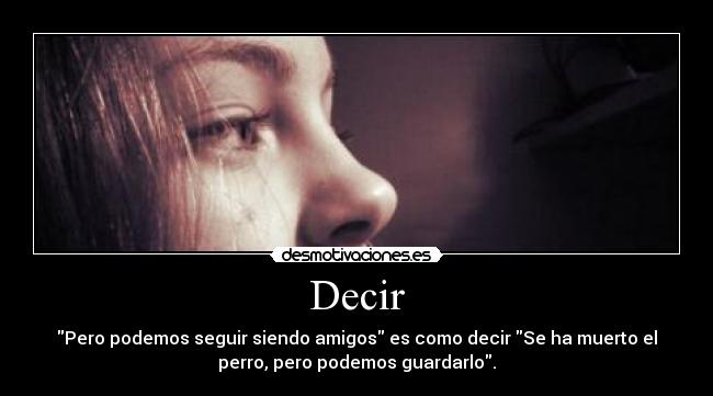 Decir - 