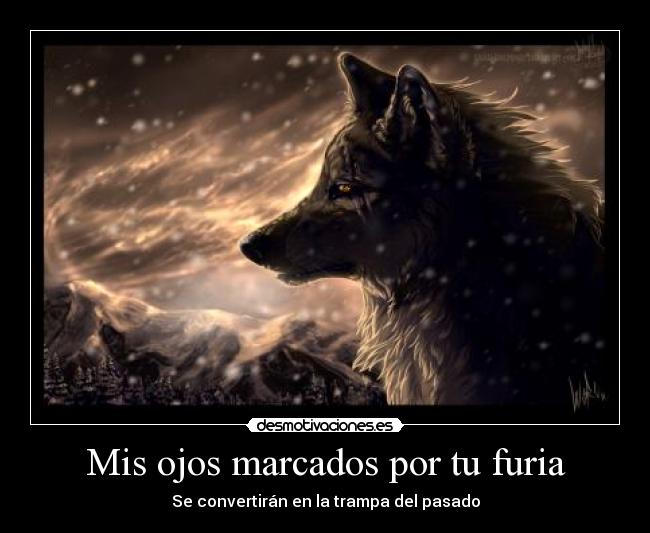 Mis ojos marcados por tu furia - 