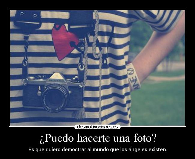 ¿Puedo hacerte una foto? - 