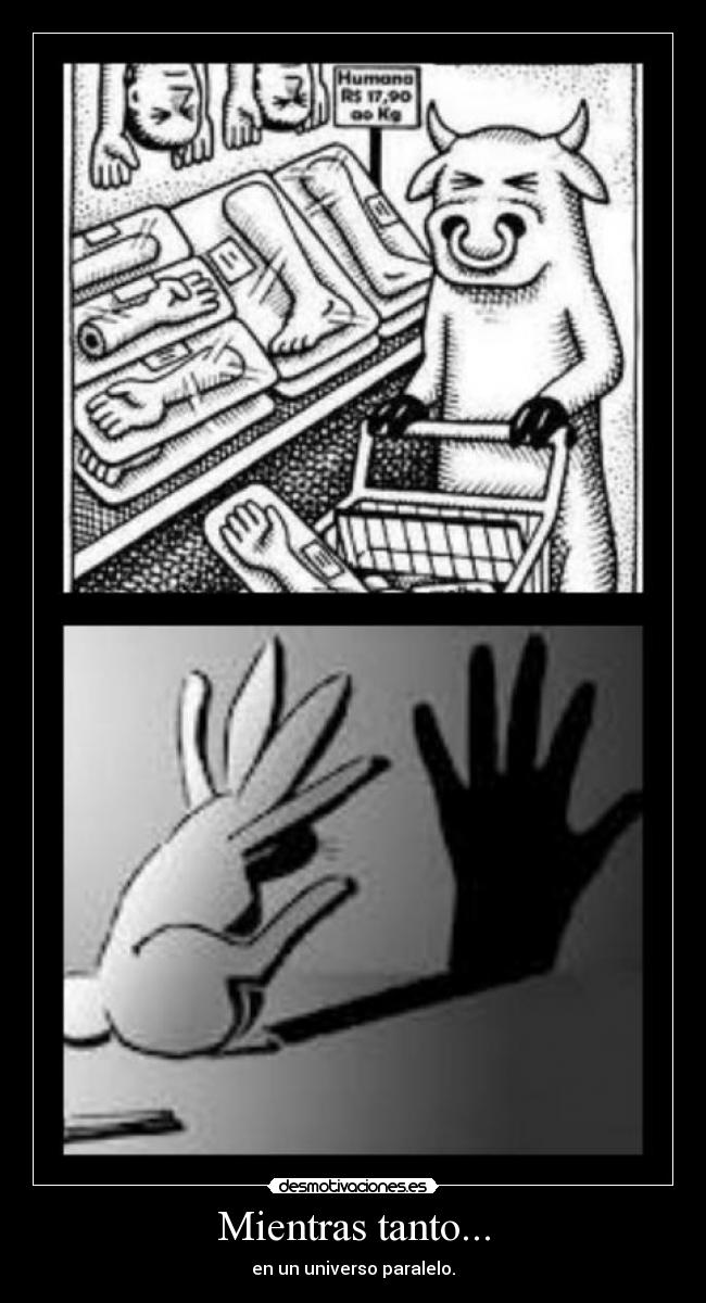 Mientras tanto... - en un universo paralelo.