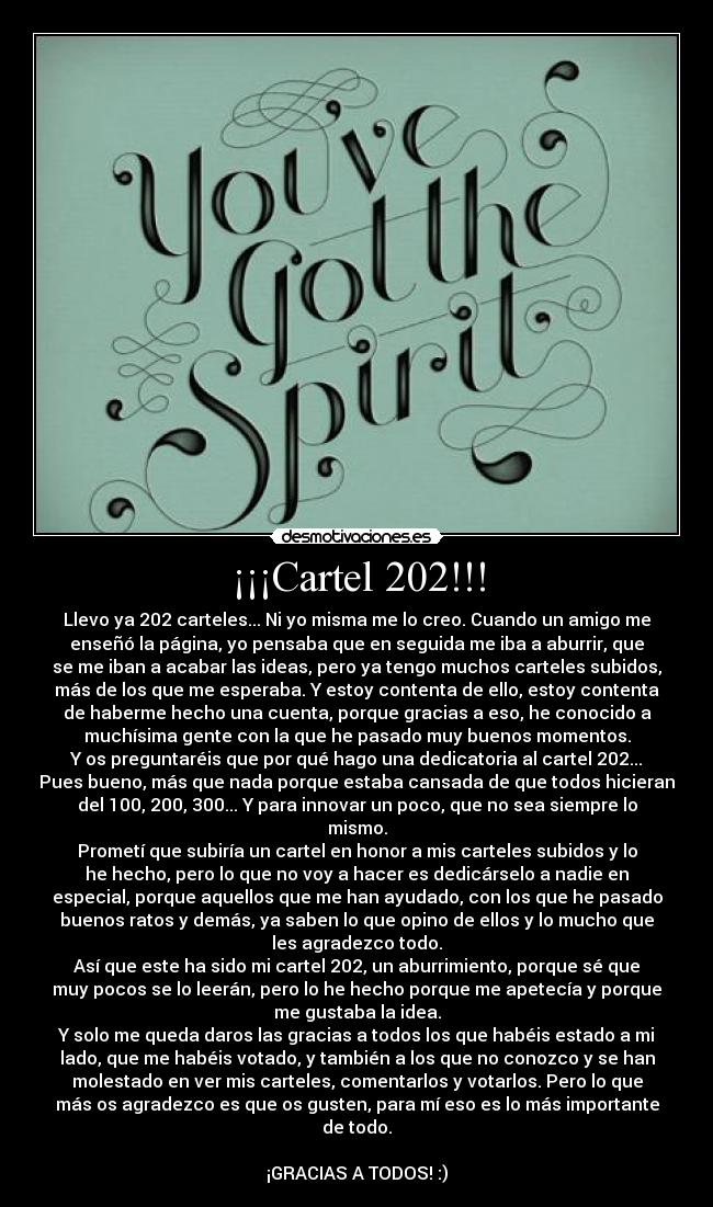 carteles querido cartel 202 espero hacer muchos mas porque aun han acabado las ideas gracias desmotivaciones