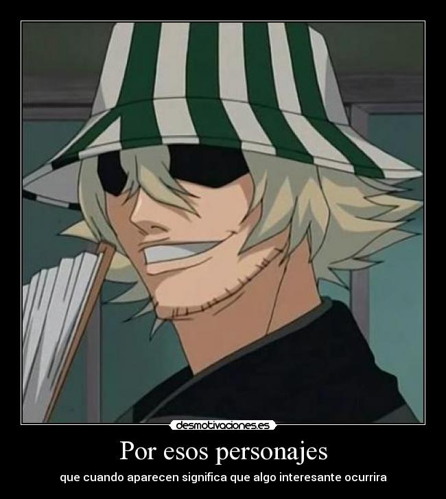 Por esos personajes -