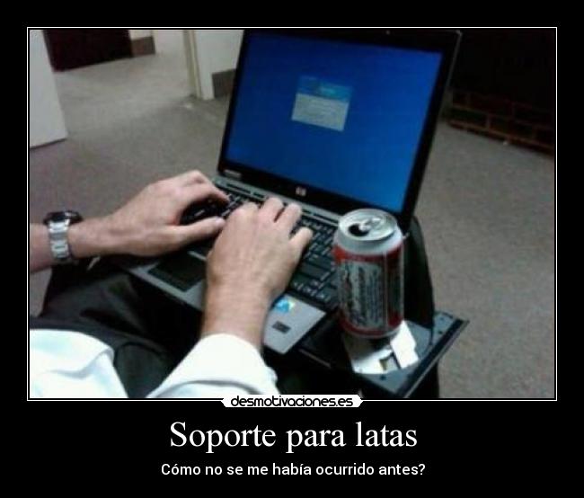 Soporte para latas -