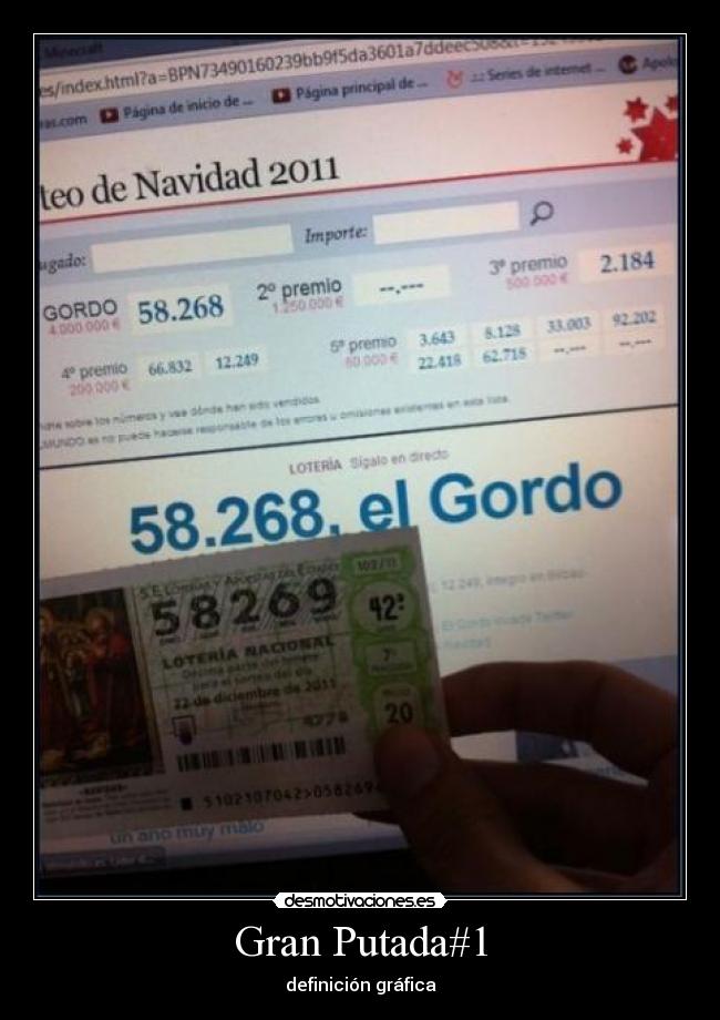 Gran Putada#1 - definición gráfica