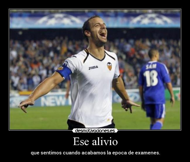 carteles alivio examenes sentir desmotivaciones