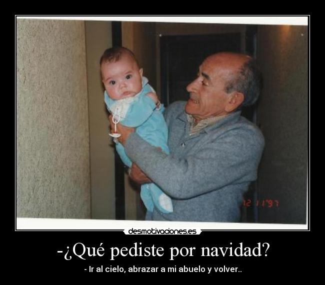 carteles navidad abuelo desmotivaciones