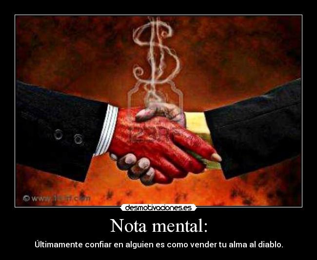 Nota mental: -