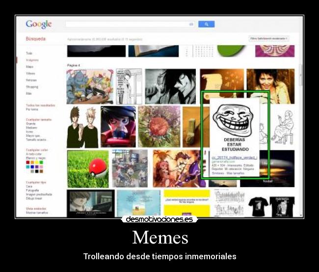 Memes - Trolleando desde tiempos inmemoriales