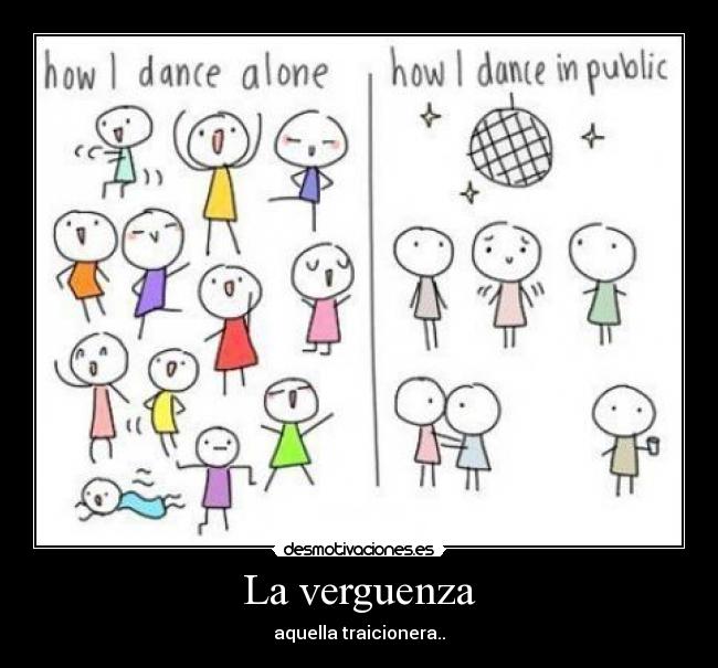 La verguenza - aquella traicionera..
