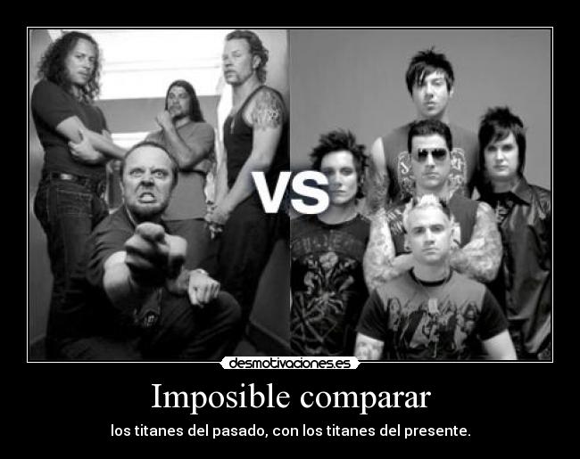 Imposible comparar - 