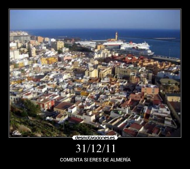 31/12/11 - COMENTA SI ERES DE ALMERÍA