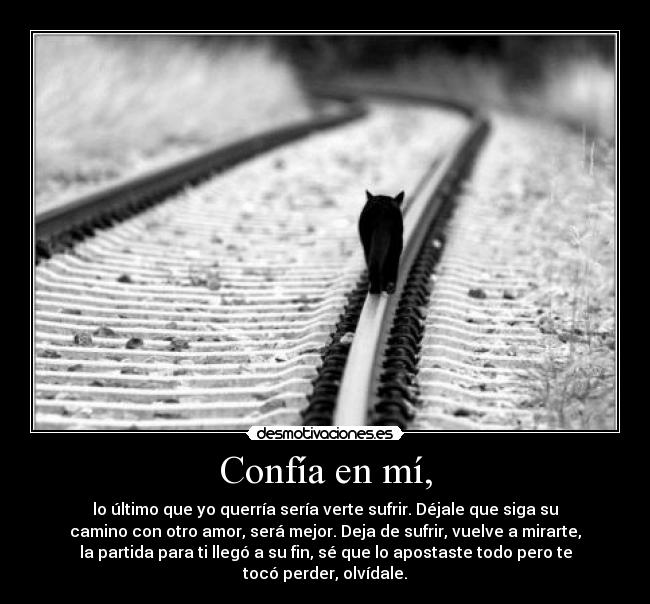 Confía en mí, - 