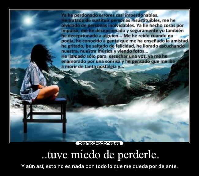 carteles miedo ser fuerte ante vida desmotivaciones