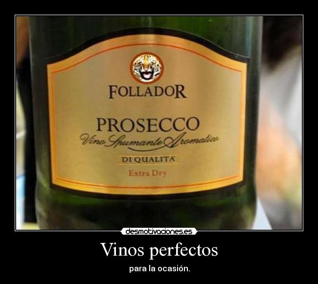 Vinos perfectos -