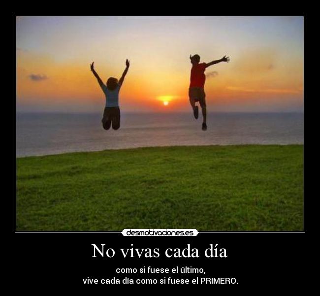 No vivas cada día - 