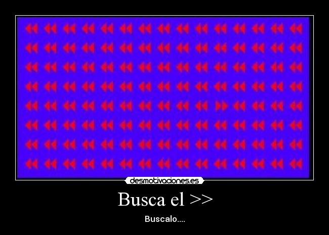 Busca el >> - 