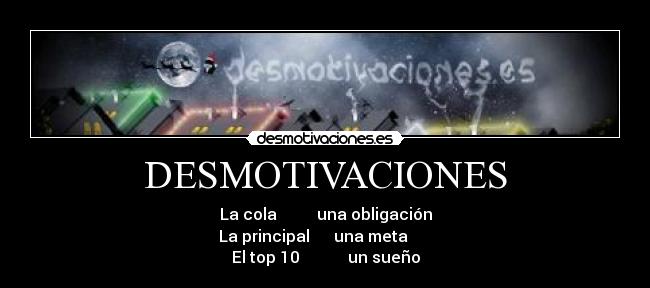 DESMOTIVACIONES -