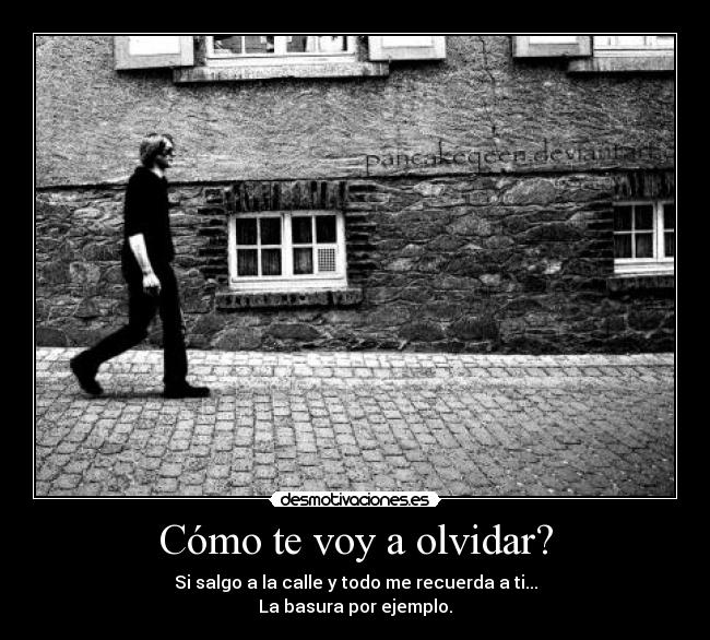 Cómo te voy a olvidar? - 