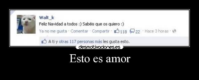 Esto es amor -