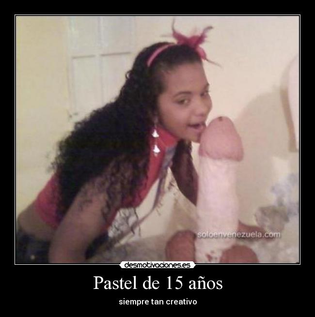 Pastel de 15 años - siempre tan creativo