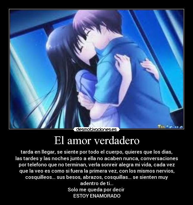 El amor verdadero -