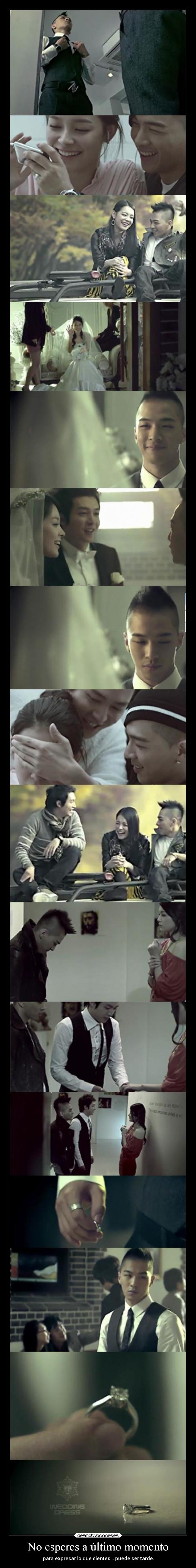 No esperes a último momento -